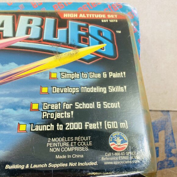 Estes Model Rocket 1272 LAUNCHABLES Basic Builder Toy High Altitude Kit Build - Picture 7 of 16